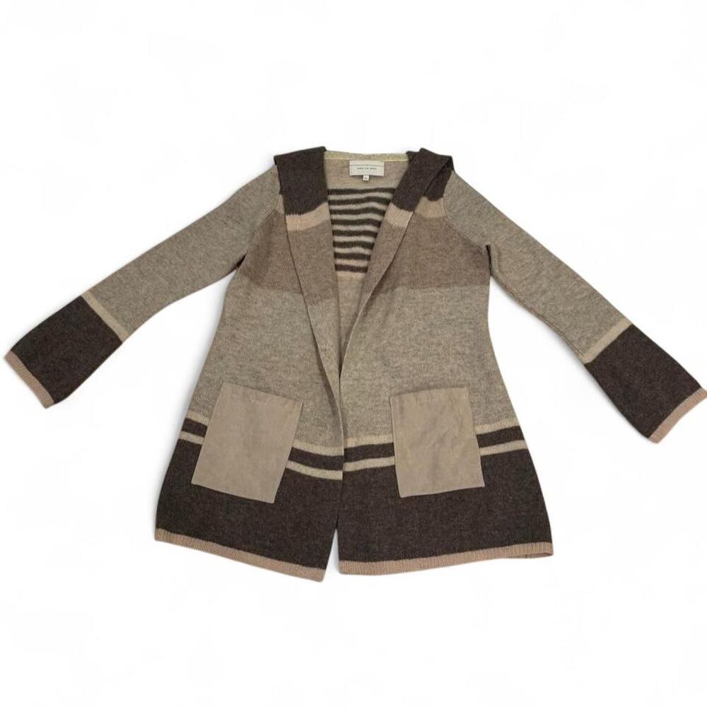Anthropologie Angel of the North 100% lambswool cardigan, size M